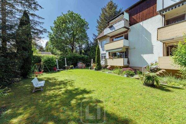 Hochparterre-Wohnung