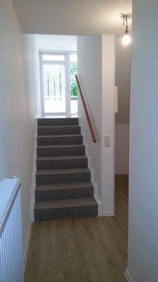 Treppe zum Wohnzimmer