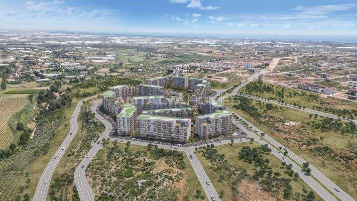 Investment Flats in a Comprehensive Project in Antalya Altintas
