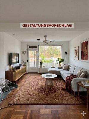 Gestaltungsvorschlag Wohnzimmer