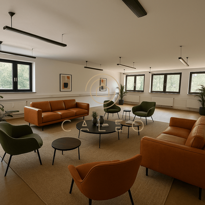 Innen mit Beispielmöblierung