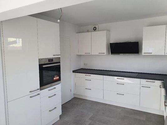 Einbauküche.