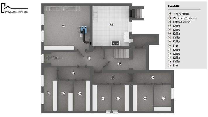 Grundriss Kellergeschoss