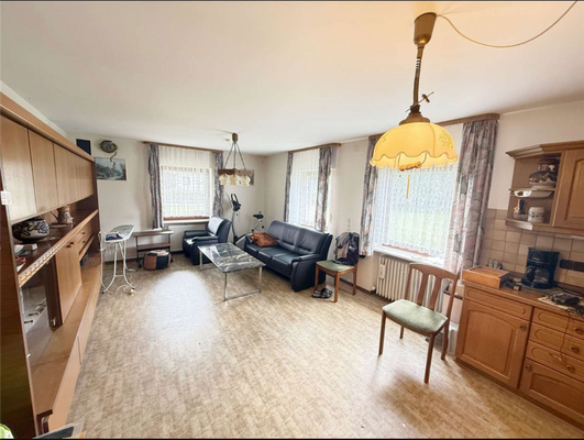 Wohnzimmer/Küche UG