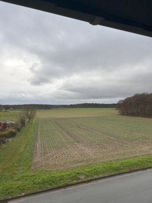 Blick aus dem Schlafzimmer 
