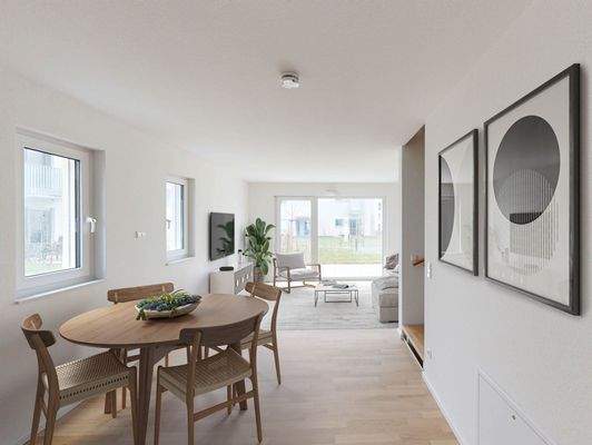 Wohn- und Essbereich 