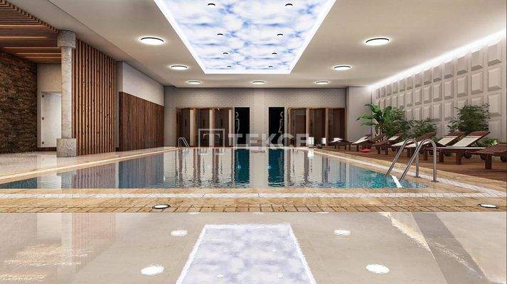 Nature-View Apartments with Indoor Pool in Üsküdar İstanbul