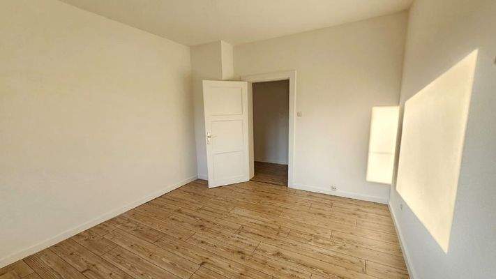 Teilansicht Schlafzimmer