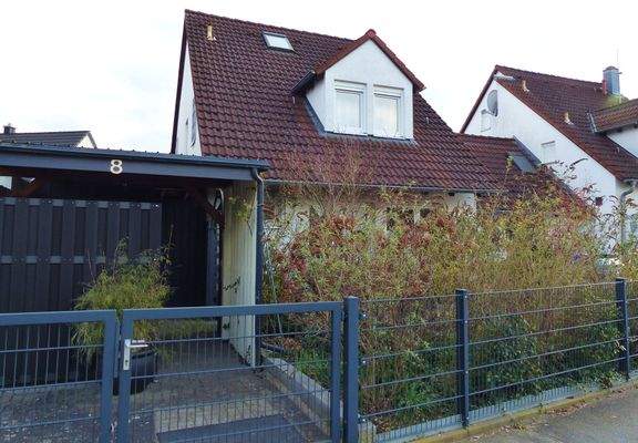 Nordwestansicht von Straße