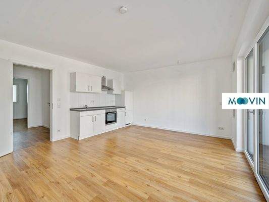 Ansicht II: Wohn- und Esszimmer