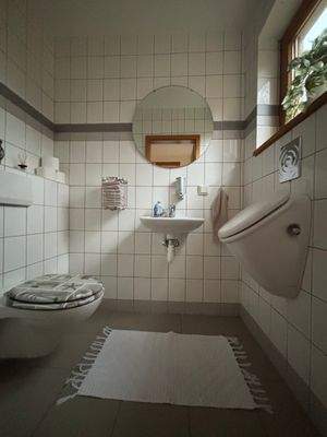 Teilansicht vom Gäste - WC