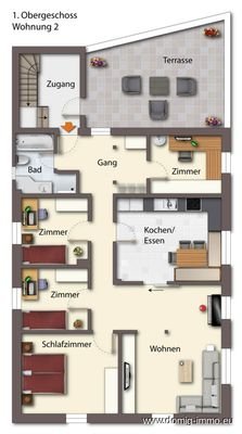 Grundriss 1.Obergeschoss