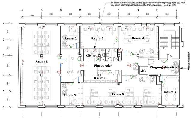 Kreuz12, Gewerbe, Grundriss