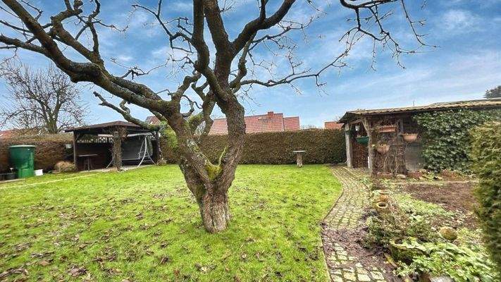 hinteres Grundstück