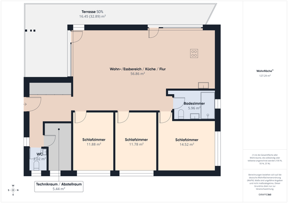 Grundriss Häuser 3 + 4