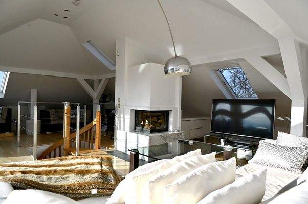 Penthouse-Wohnzimmer