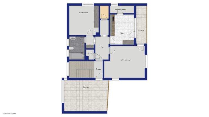 Grundriss 1. Obergeschoss