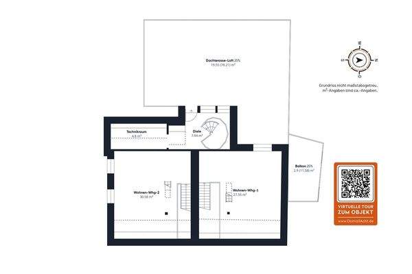 Grundriss 2. Obergeschoss