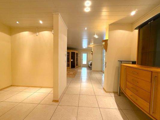 Spabereich im Souterrain 