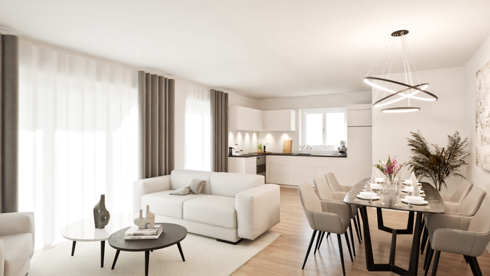 Beispiel Wohnen - Essen - Kochen