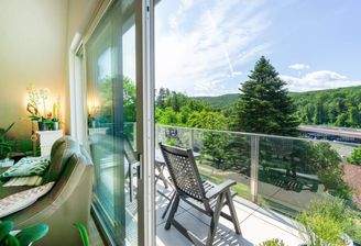 Wohnküche mit Terrasse