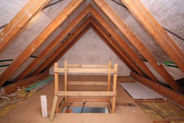 Spitzboden ausbaubar
