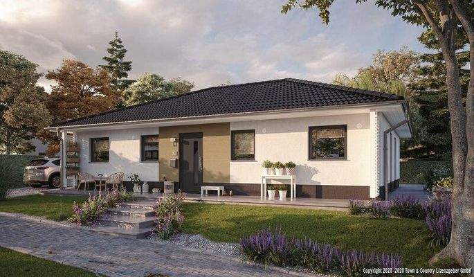 Optional Bungalow-Vordach