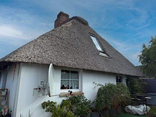... mit Reetdach