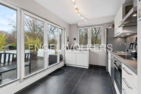 Austritt zur Dachterrasse