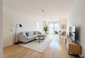 Einrichtungsbeispiel - Wohnbereich (KI generiert)