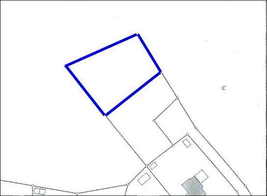 Grundstück Lagepan für Teilung