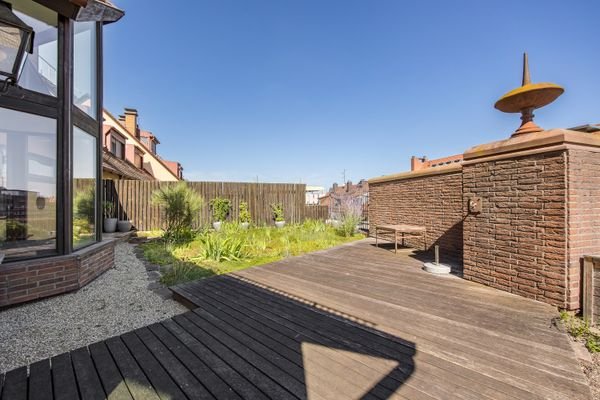 Dachterrasse mit Dachgarten