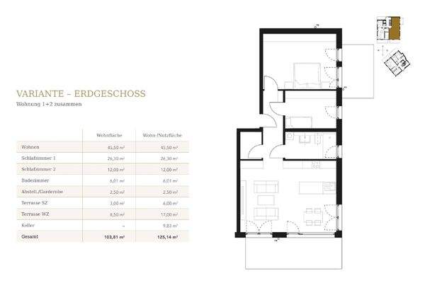 Grundriss W1+2