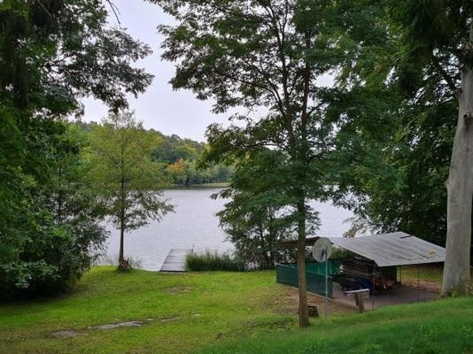 Seeblick vom Gästehaus zum Peetschsee