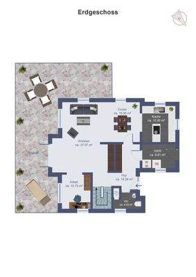 Grundriss Erdgeschoss