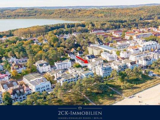 Penthouseaus der Luft