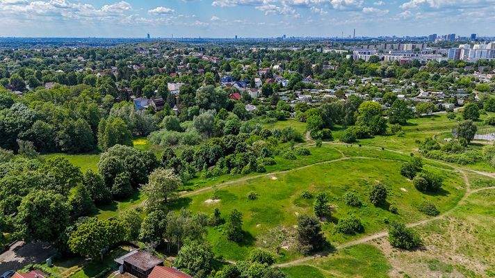 Anliegende Grünanlage