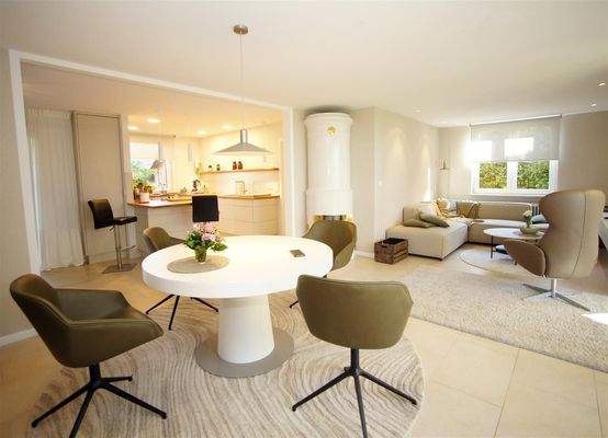 Wohnzimmer und Küche