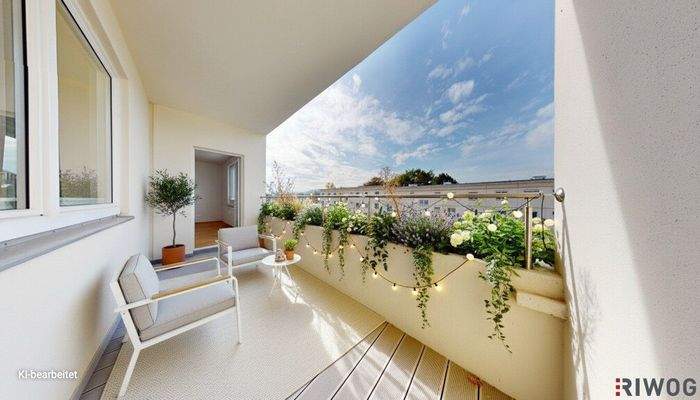 Loggia Virtuelles Staging