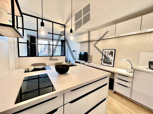 Küchenbereich Weinschrank