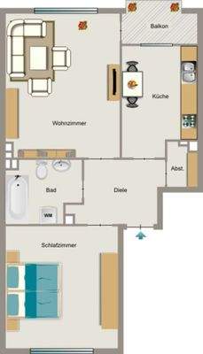 Grundriss exemplarisch