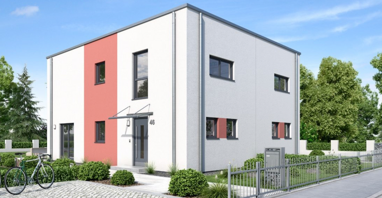 Muster Doppelhaus