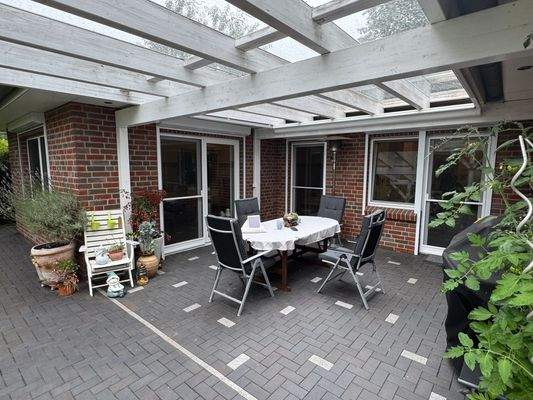 Überdachte Terrasse