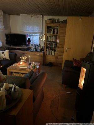 Blick ins Wohnzimmer