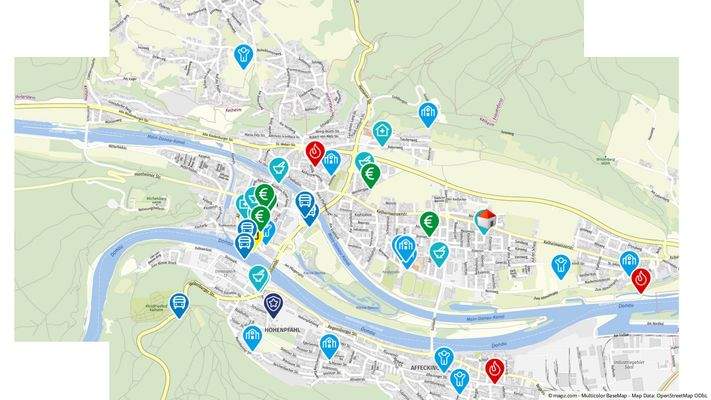 Geolyzer Kartenausschnitt