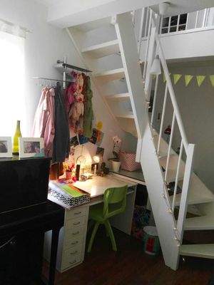 Wendeltreppe ins 1. OG