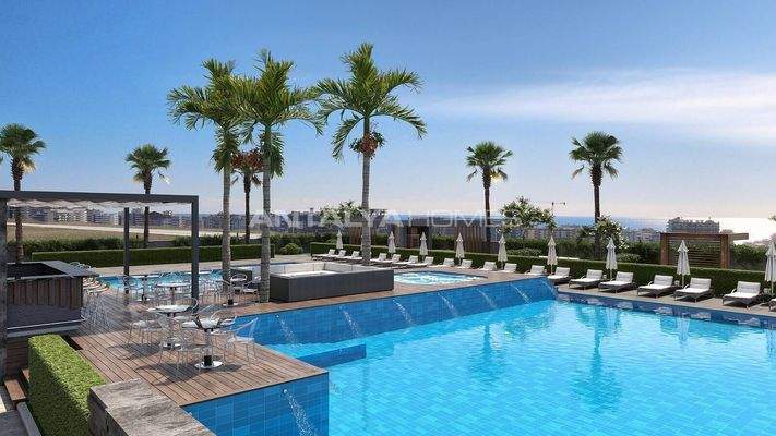 New Apartments Close to the Beach in Mahmutlar Alanya