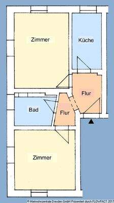 Grundriss - Preishit in Uni-Nähe!