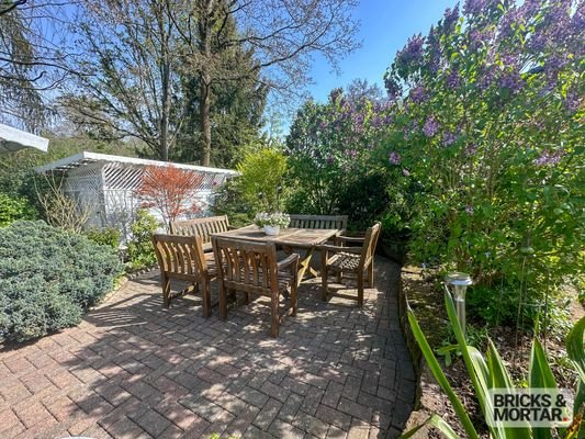 Sitzecke im Garten