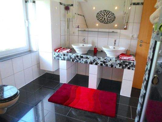 Tageslichtbad DG mit Doppelwas